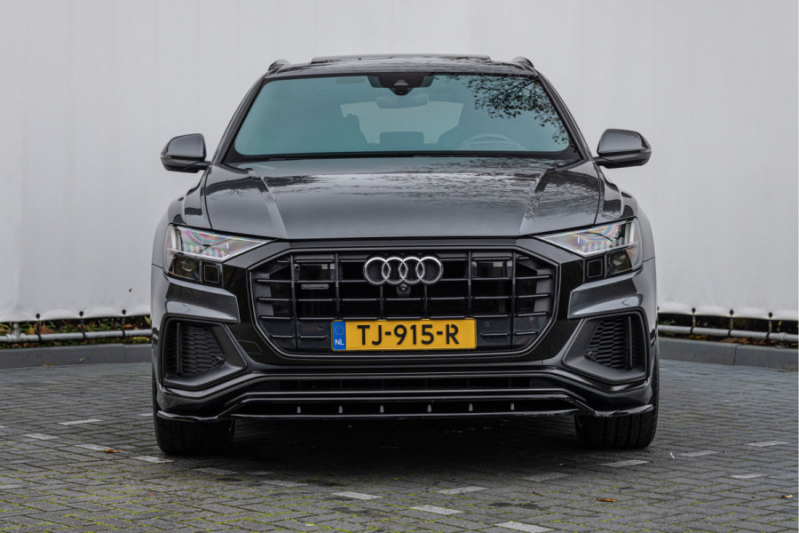 Audi Q8 50 TDI 286pk Quattro S-line S-stoelen 4-wielsturing HuD ACC B&O 22''