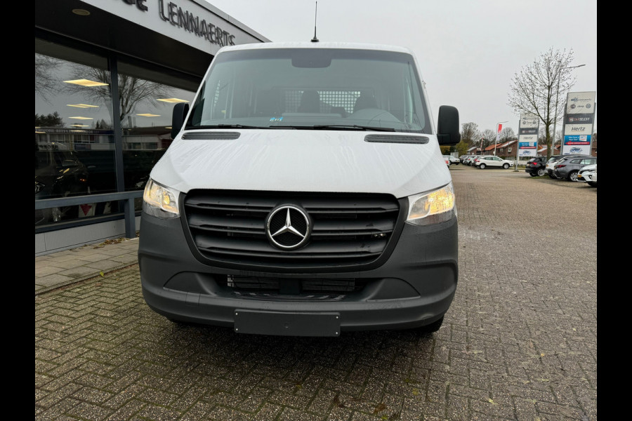 Mercedes-Benz Sprinter 317 CDI 170 pk, rwd, wb 366,5 PickUp dubbele cabine, navi, tacho, cruise, all season, mbux, trekhaak, ect.