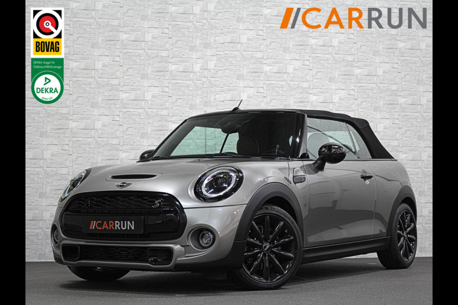 MINI Cabrio 2.0 Cooper S | Origineel NL | Virtual Cockpit | LED | Keyless-Go | Carplay | Leder | Climate Control | 17'' | Stoelverwarming | DAB | PDC |