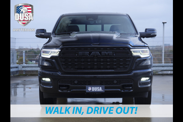 Dodge Ram 1500 | Limited | Night | 3.0L Twin-Turbo I6 | High Output | RAMBOX Passenger Display | 14,4 Touch Screen | Harman Kardon | Getoonde accessoires zijn verkrijgbaar tegen meerprijs