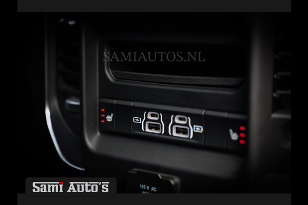 Dodge Ram NIGHT PREMIUM | BOM VOL + 14.4 INCH SCHERM | LUCHTVERING | HUD | 420PK 636 Nm | PRIJS MET LPG EN COVER EN GARANTIE | DUBBELE CABINE | PICK UP | 5 PERSOONS | DC | GRIJSKENTEKEN | VOORRAAD NR 2282 - 3332