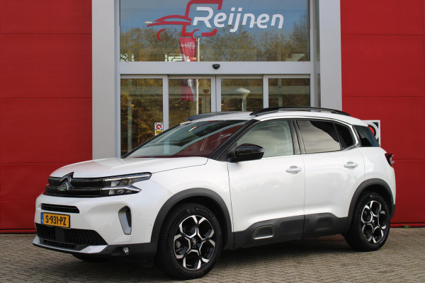 Citroën C5 Aircross 1.2 130PK AUTOMAAT SHINE | NAVIGATIE | 18" LICHTMETALEN VELGEN | PARKEERSENSOREN VOOR EN ACHTER | ACHTERUIRIJ CAMERA | CLIMATE CONTROL | APPLE CARPLAY/ANDROID AUTO | ADAPTIVE CRUISE CONTROL | DAB+ RADIO | KEYLESS ENTRY/START |