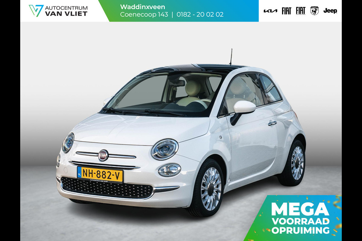 Fiat 500 TwinAir Turbo Lounge | Clima | Navigatie | PDC | Panoramadak