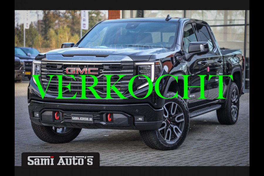 GMC Sierra AT4 | ALL-IN PRIJS  | BOM VOL | DC | HUD | 360 CAMERA | NIGHT EDITION |DODGE RAM EN GMC DEALER NEDERLAND | 6.2 V8 4X4 | GRIJSKENTEKEN | DUBBELE CABINE | PICK UP | VOORRAAD 2246-  8286 |