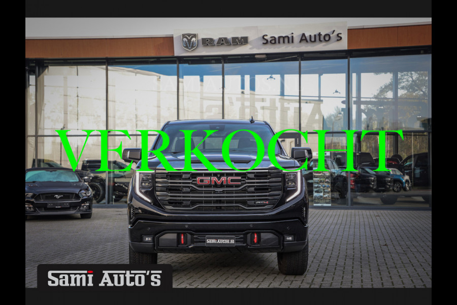 GMC Sierra AT4 | ALL-IN PRIJS  | BOM VOL | DC | HUD | 360 CAMERA | NIGHT EDITION |DODGE RAM EN GMC DEALER NEDERLAND | 6.2 V8 4X4 | GRIJSKENTEKEN | DUBBELE CABINE | PICK UP | VOORRAAD 2246-  8286 |