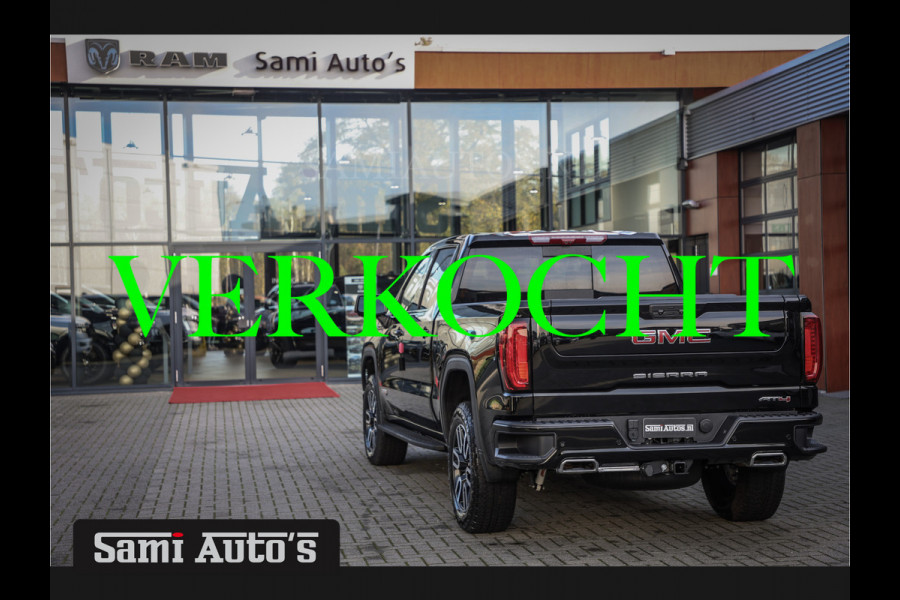 GMC Sierra AT4 | ALL-IN PRIJS  | BOM VOL | DC | HUD | 360 CAMERA | NIGHT EDITION |DODGE RAM EN GMC DEALER NEDERLAND | 6.2 V8 4X4 | GRIJSKENTEKEN | DUBBELE CABINE | PICK UP | VOORRAAD 2246-  8286 |