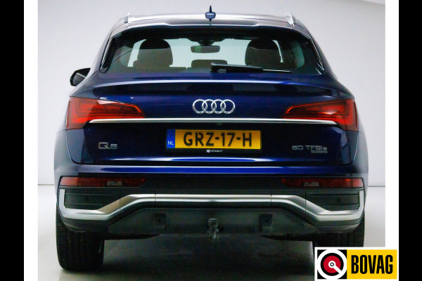 Audi Q5 Sportback 50 TFSI e S edition 300 PK Panoramadak, El.trekhaak + klep, Stoel-stuur en achterbankverw. Adaptive cruise, Matrix led