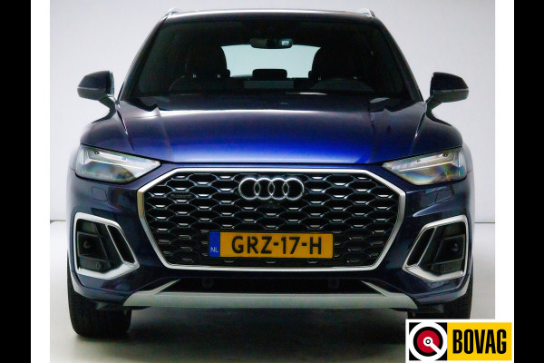 Audi Q5 Sportback 50 TFSI e S edition 300 PK Panoramadak, El.trekhaak + klep, Stoel-stuur en achterbankverw. Adaptive cruise, Matrix led