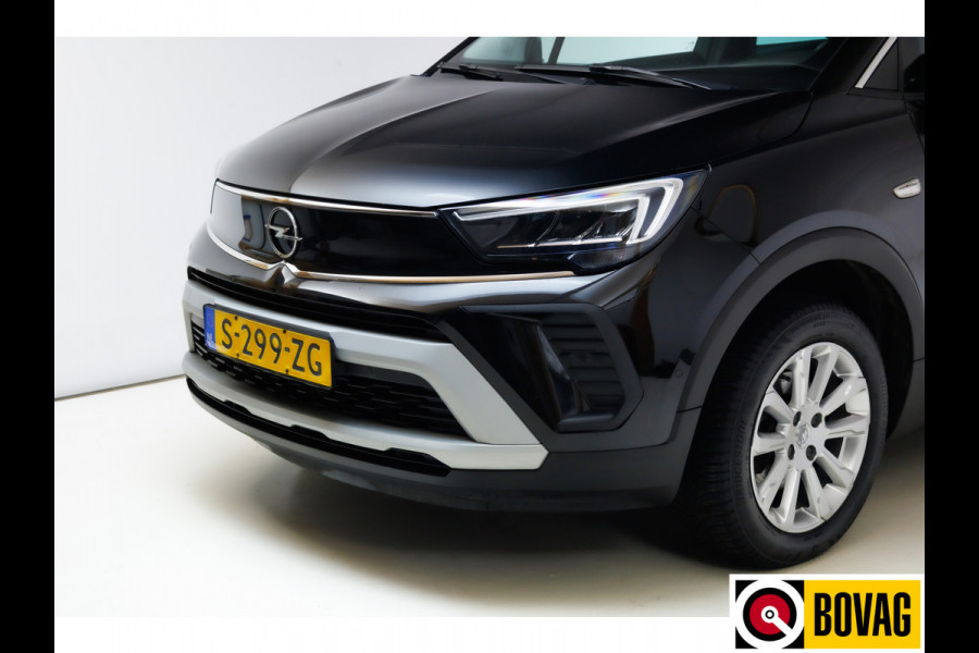 Opel Crossland 1.2 Turbo Elegance Automaat 131 PK AGR stoel, PDC V+A+Camera, Stoel-, Stuur-, en voorruitverwarming, Navigatie