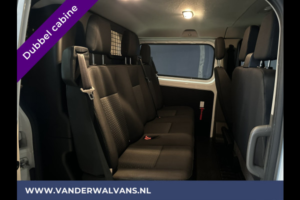 Ford Transit Custom 2.0 TDCI 130pk L2H1 Dubbele Cabine Euro6 Airco | 6-Zits | 2800kg Trekhaak Camera, LED, Cruisecontrol, Parkeersensoren, Verwarmde voorruit