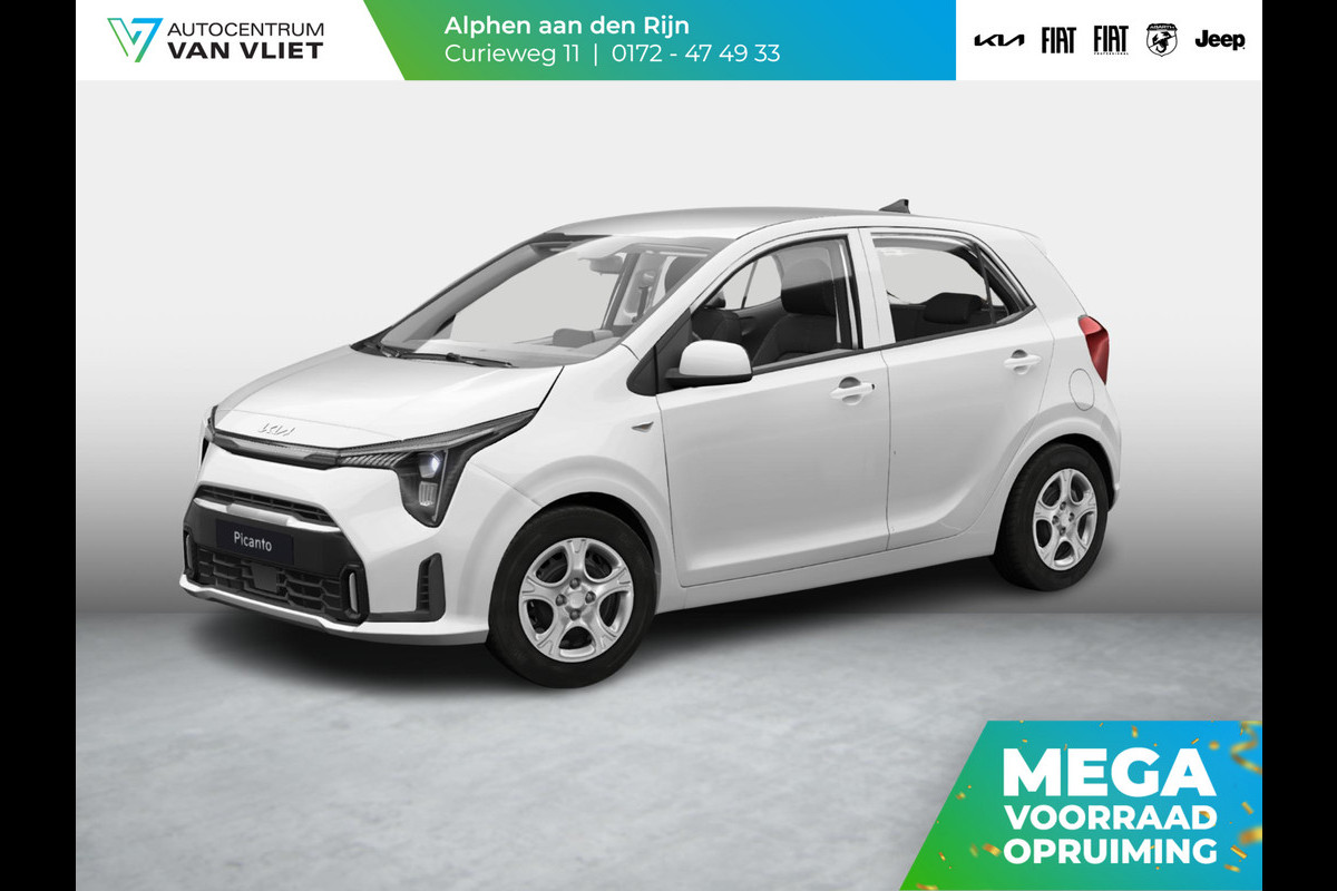 Kia Picanto 1.0 DPI DynamicLine | Snel leverbaar | Navigatie | Airco | Cruise control |