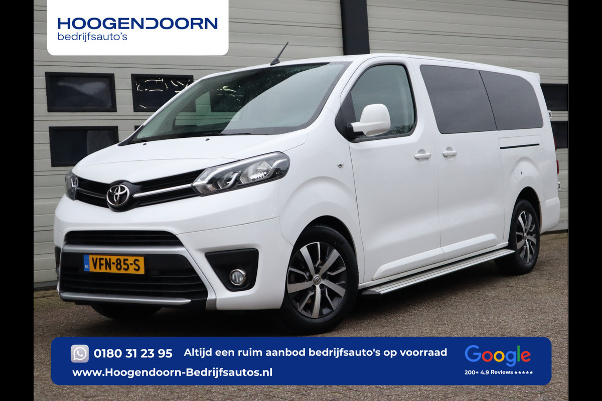 Toyota ProAce 2.0 D 123pk Euro 6 L3 DC 5 pers. - Leer - Schuifdr. L+R