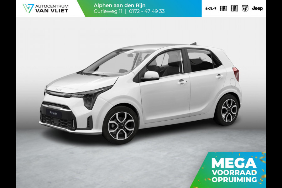 Kia Picanto 1.0 DPI ExecutiveLine | Snel leverbaar | Stoel en stuurverwarming| Keyless| Navigatie| LED