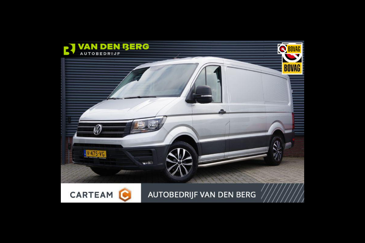 Volkswagen Crafter 35 2.0 TDI L3H2 (L2H1) 140PK AUT. CAMERA, NAVI, TREKHAAK, CRUISE, AIRCO, PARKEERSENSOREN, NL AUTO, NAP