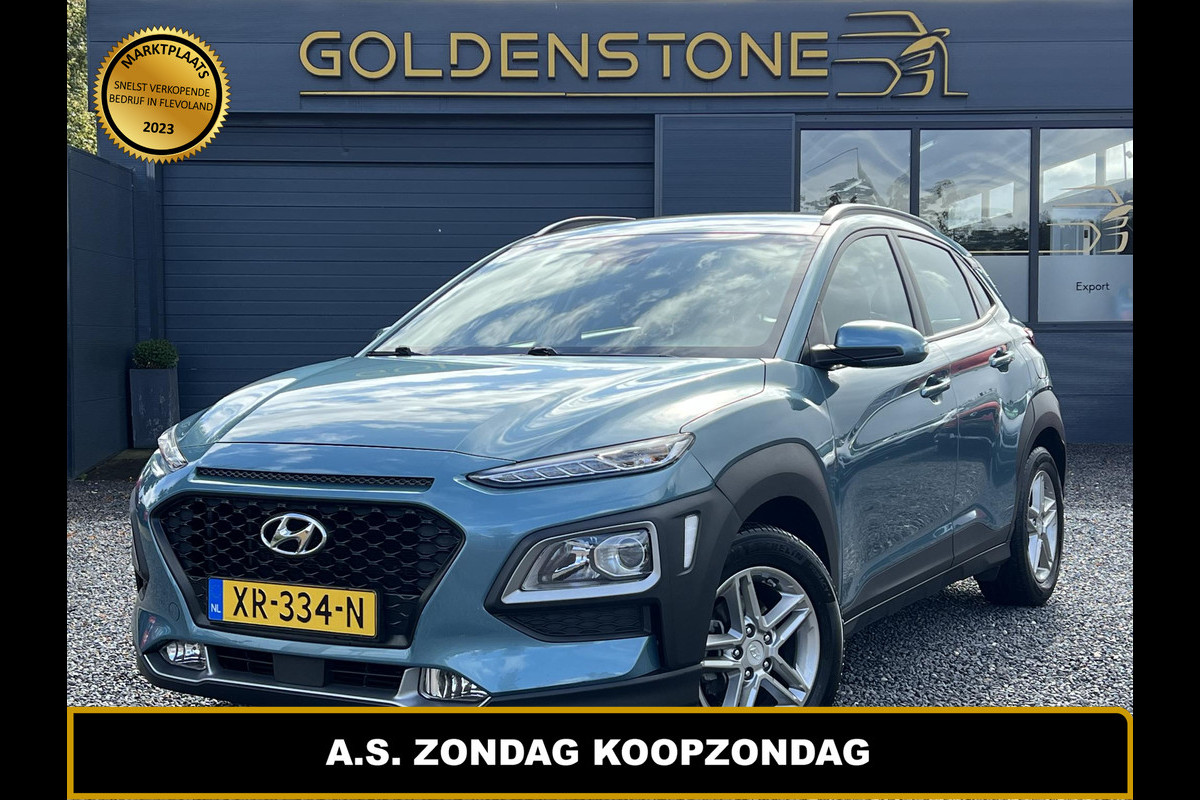 Hyundai Kona 1.0 T-GDI Comfort 2e Eigenaar,Navi,Clima,Cruise,Camera,LM Velgen,Elek Ramen,N.A.P,APK tot 03-2025