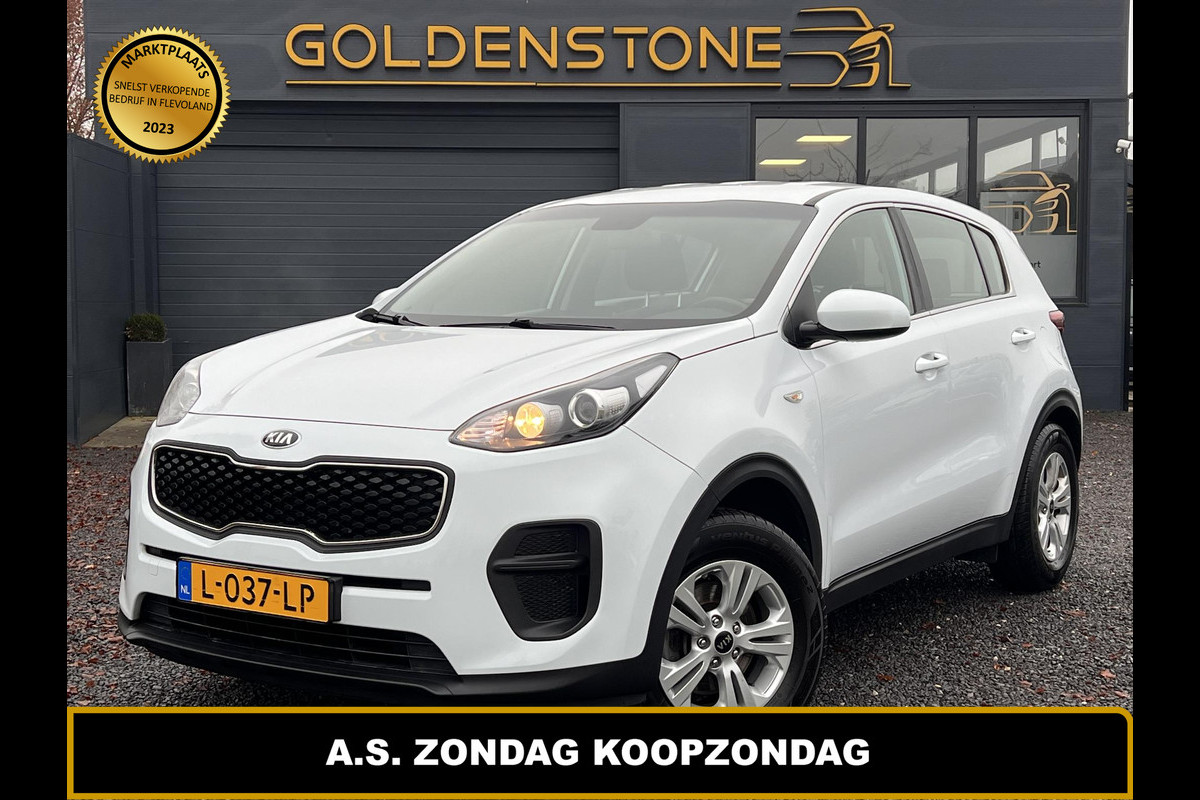 Kia Sportage 1.6 GDI ComfortLine 1e Eigenaar,Airco,PDC,Bluetooth,Cruise,Trekhaak,Elek,ramen,APK tot 07-2025