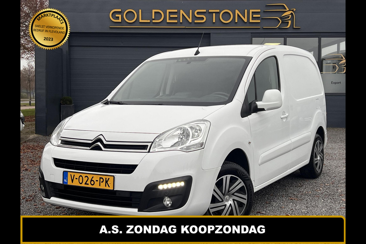 Citroën Berlingo 1.6 BlueHDI 75 Business 3-Zits,1e Eigenaar,Navi,Clima,Camera,Cruise,Bluetooth,PDC V+A,N.A.P.,APK tot 03-2025