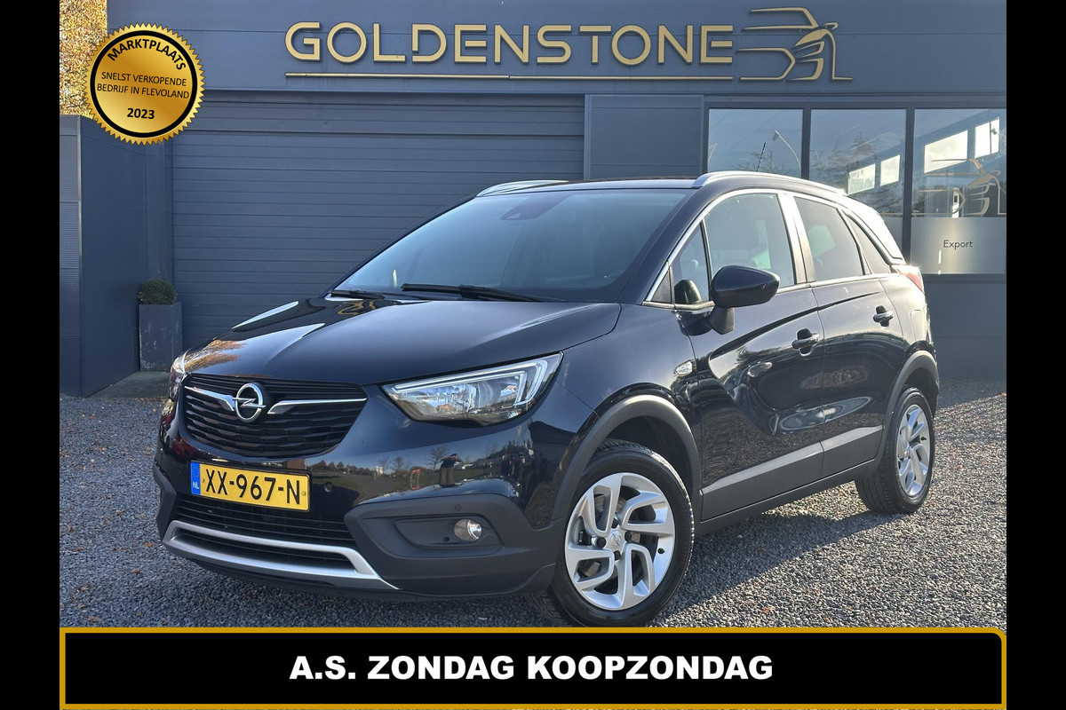 Opel Crossland X 1.2 Turbo Innovation 1e Eigenaar,Navi,Camera,Cruise,Clima,PDC V+A,N.A.P,APK tot 04-2025