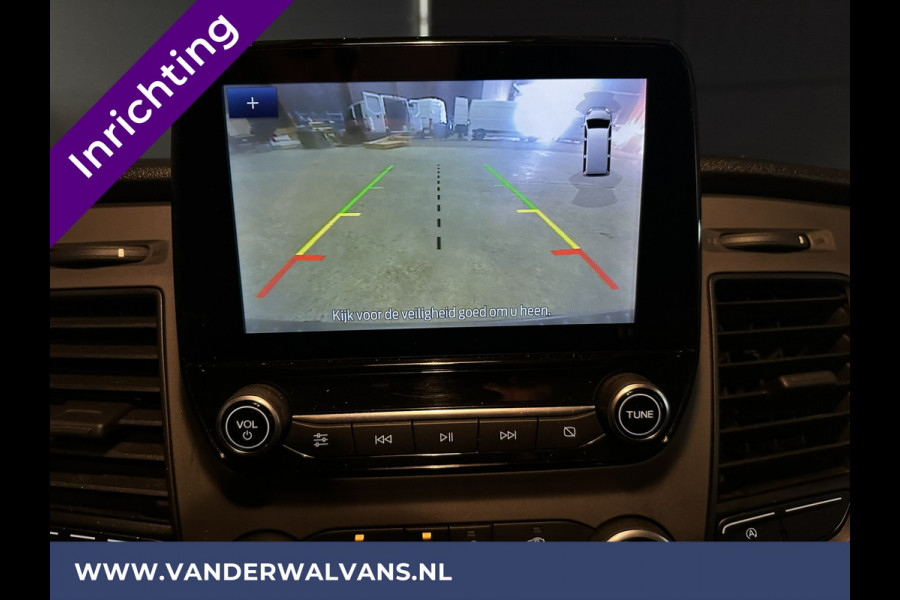 Ford Transit Custom 2.0 TDCI **BPM VRIJ voor de Ondernemer** L1H1 inrichting Euro6 Airco | Camera | Navigatie | Apple Carplay cruisecontrol, parkeersensoren, stoelverwarming, LED, verwarmde voorruit, bijrijdersbank, achterklep