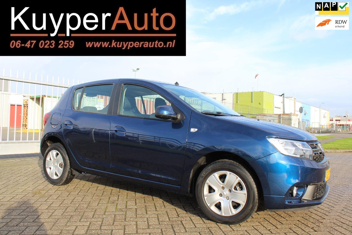 Dacia Sandero 0.9 TCe Laureate LAGE KM NAP 1E EIG, MULTI MEDIA AIRCO PARKEERSENSOREN