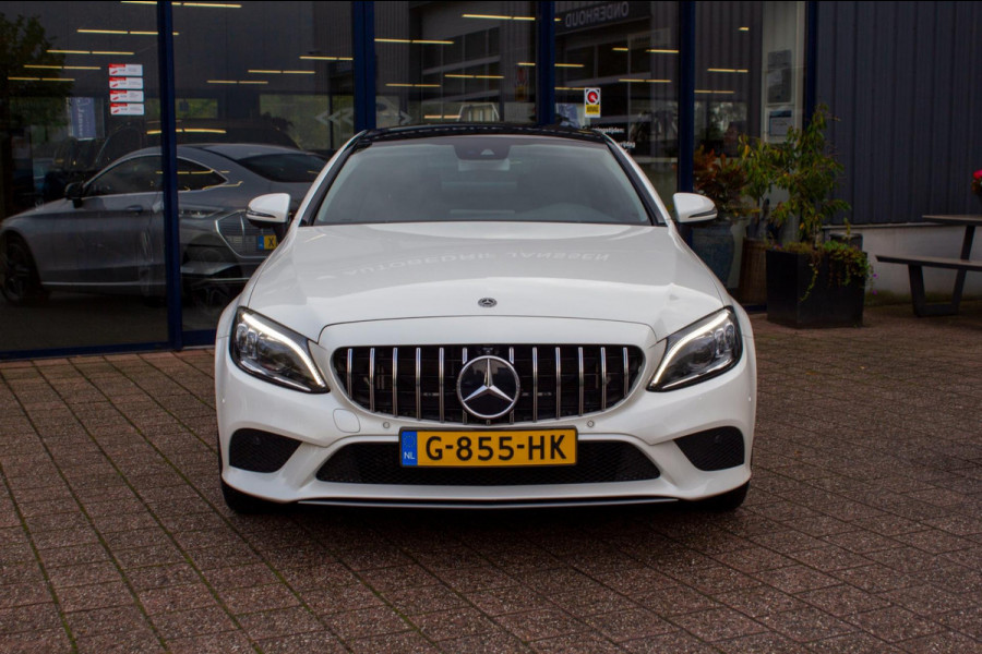 Mercedes-Benz C-Klasse Coupé 200 Premium Plus Pack AMG Line Navi | Prijs rijklaar incl. 12 mnd garantie | Panodak dak Leder 360Cam