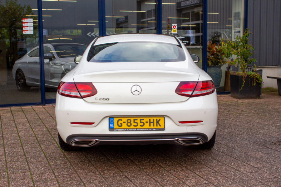 Mercedes-Benz C-Klasse Coupé 200 Premium Plus Pack AMG Line Navi | Prijs rijklaar incl. 12 mnd garantie | Panodak dak Leder 360Cam