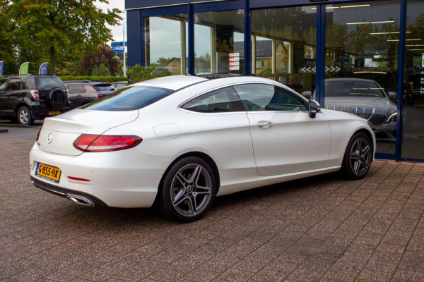 Mercedes-Benz C-Klasse Coupé 200 Premium Plus Pack AMG Line Navi | Prijs rijklaar incl. 12 mnd garantie | Panodak dak Leder 360Cam