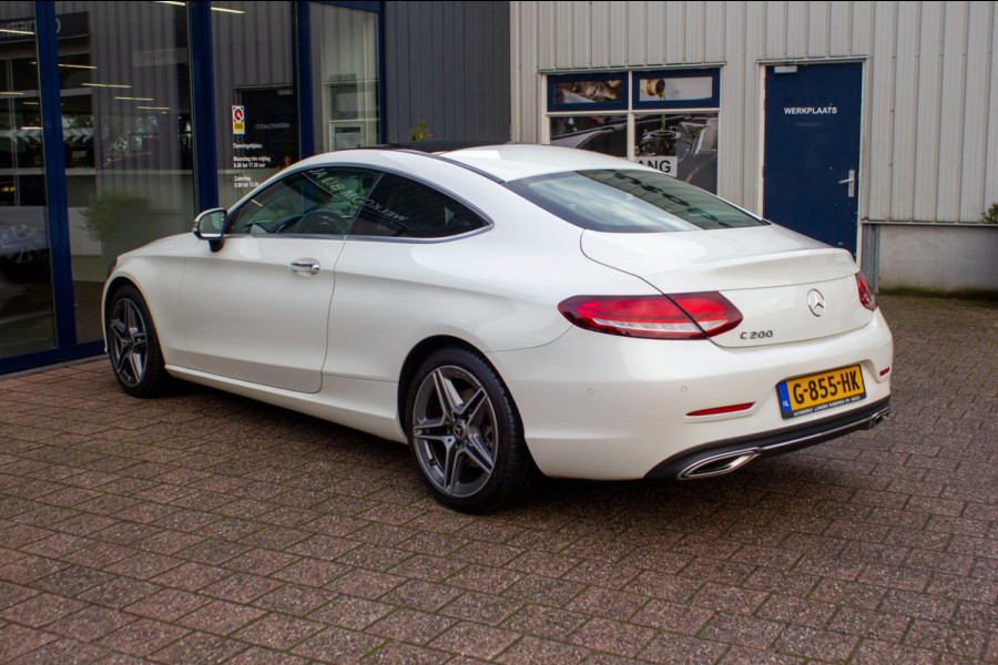 Mercedes-Benz C-Klasse Coupé 200 Premium Plus Pack AMG Line Navi | Prijs rijklaar incl. 12 mnd garantie | Panodak dak Leder 360Cam