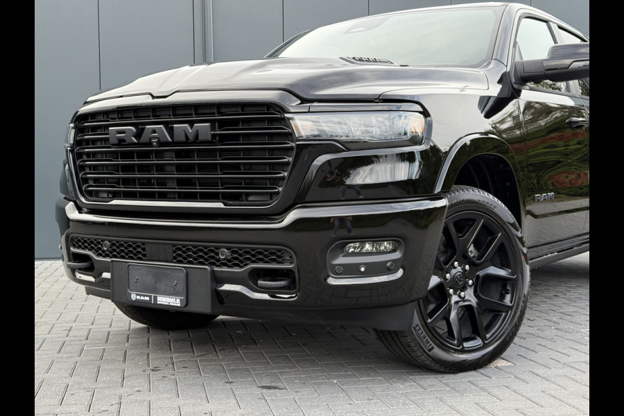 Dodge Ram 1500 3.0 420 PK LARAMIE PREMIUM / HURRICANE / 2025 MODEL / NIGHT EDITION / LUCHTVERING / PANO / 360 CAMERA / TREKHAAK / 3500 KG