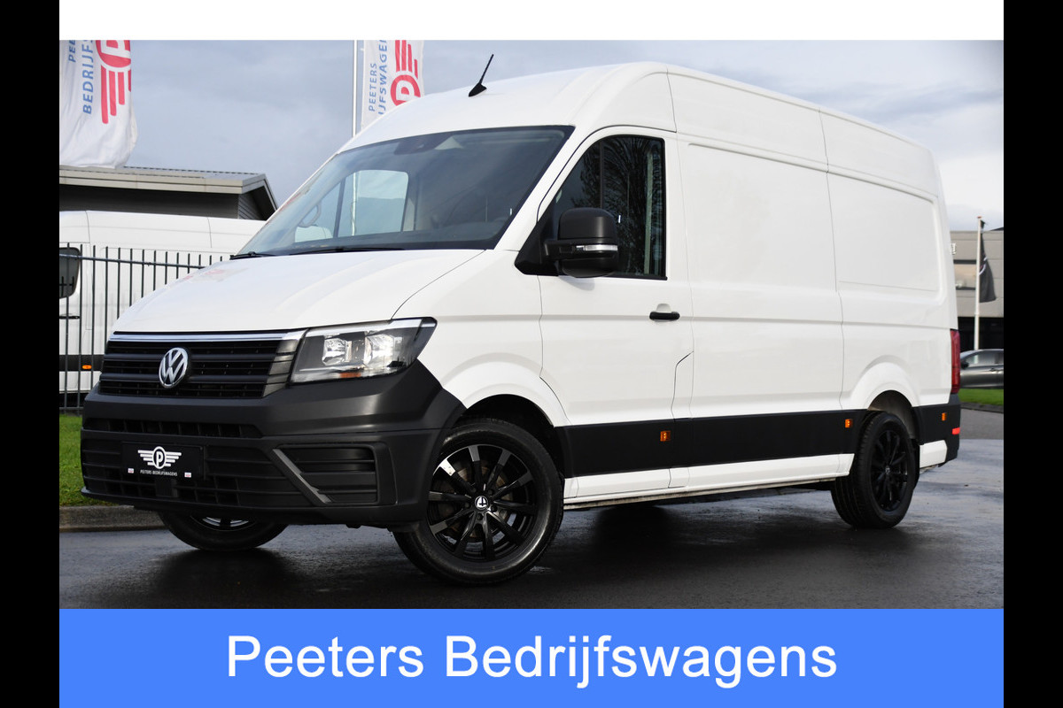 Volkswagen Crafter 35 2.0 TDI L3H3 PB Edition Camera, Cruise, Automaat, 177PK, Carplay, Multimedia,  Trekhaak, UNIEK!