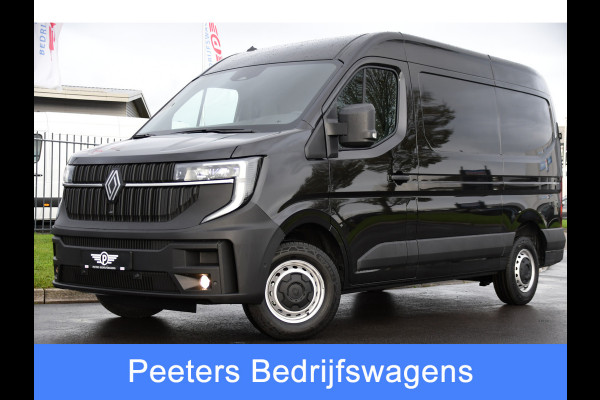 Renault Master T35 2.0 dCi 170 L2H2 Extra Black Edition Camera, Cruise, Carplay, 170PK, Multimedia, Sensoren, NAVI, LED, UNIEK!