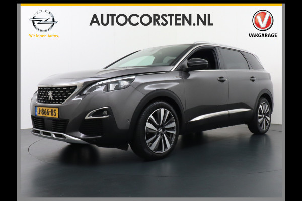 Peugeot 5008 AUT-8 7pers. T131pk GT-Line Elektr.Stoelen+Geheugen+Leer+Verwarmd Elek. Adaptive-Cruise 360Camera 19''LM Apple Android Carplay K Pack City 2 Visio park 2 Parkeer-assistent Connected services mirror screen Aluminium dakrails Stoelverw. Blindspot Navi Pdc Tel. Usb Virtual-Cockpit Sensor dodehoek extra getint glas achter Rijstrooksensor met correctie Vermoeidheids herkenning Pack Drive Assist Bu-spieg el/klap/mem 49.000 nieuw!!! euro 6.3 Orig.NLse auto