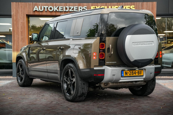 Land Rover Defender 110 2.0 P400e 110 HSE Panodak Grote Navi Trekhaak Stoelverw. Leer 360 Cam Meridian