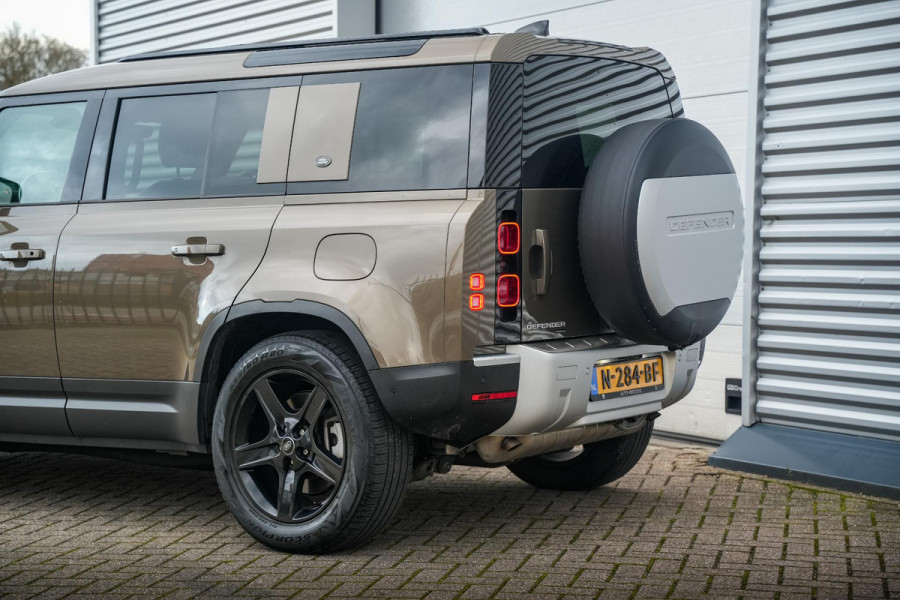 Land Rover Defender 110 2.0 P400e 110 HSE Panodak Grote Navi Trekhaak Stoelverw. Leer 360 Cam Meridian