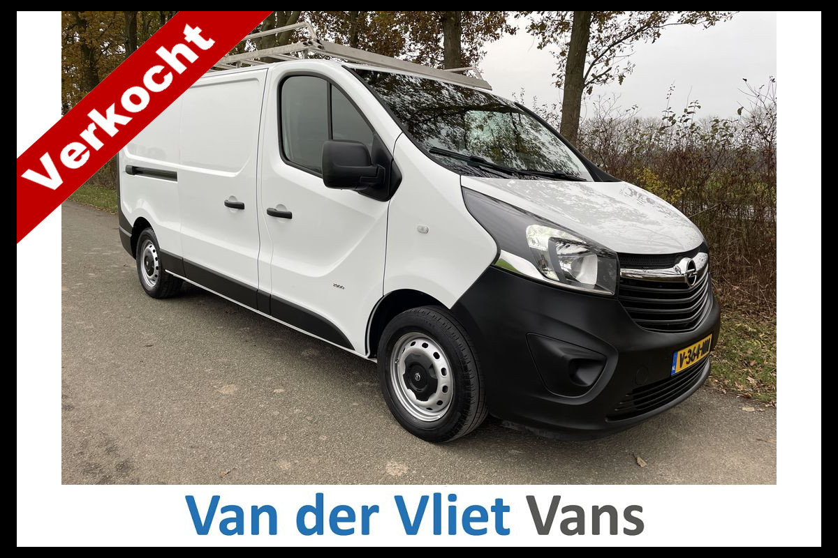 Opel Vivaro 1.6 CDTI 126pk E6 L2 Edition 3 Zits Lease €230 p/m, Imperiaal, Airco, PDC, Volledig onderhoudshistorie aanwezig