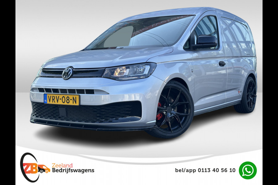 Volkswagen Caddy Cargo 2.0 TDI 200pk ZB Edition | Leder | 19'' Velgen | Spoilers | Verlaagd | Carplay .