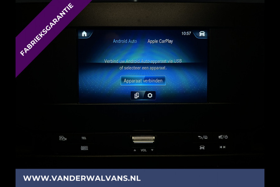 Mercedes-Benz Sprinter 317 CDI 170pk L3H2 Fabrieksgarantie Euro6 *** Airco | Camera | Apple Carplay | Cruisecontrol Android Auto, Parkeersensoren, Stoelverwarming, Bijrijdersbank