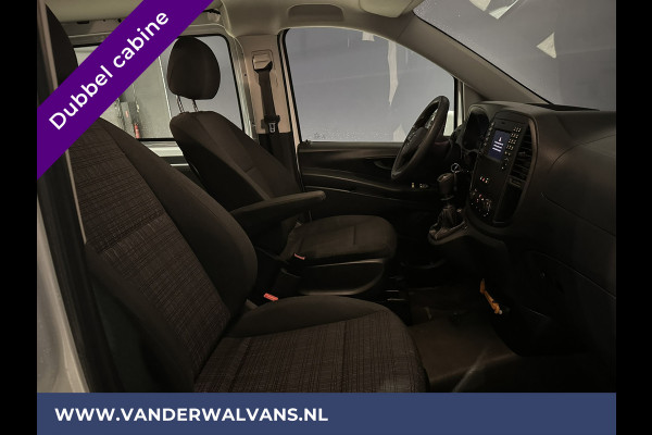 Mercedes-Benz Vito 114 CDI 136pk **BPM VRIJ voor de Ondernemer** L3H1 Dubbele cabine Euro6 Airco | Camera | Navigatie | LM Velgen Cruisecontrol, Trekhaak, Parkeersensoren, 5-Zits