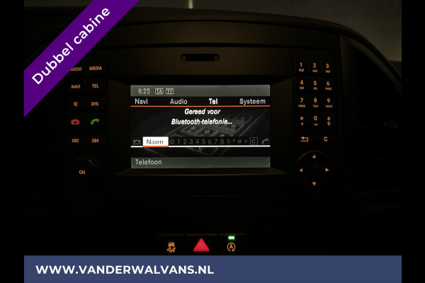 Mercedes-Benz Vito 114 CDI 136pk **BPM VRIJ voor de Ondernemer** L3H1 Dubbele cabine Euro6 Airco | Camera | Navigatie | LM Velgen Cruisecontrol, Trekhaak, Parkeersensoren, 5-Zits