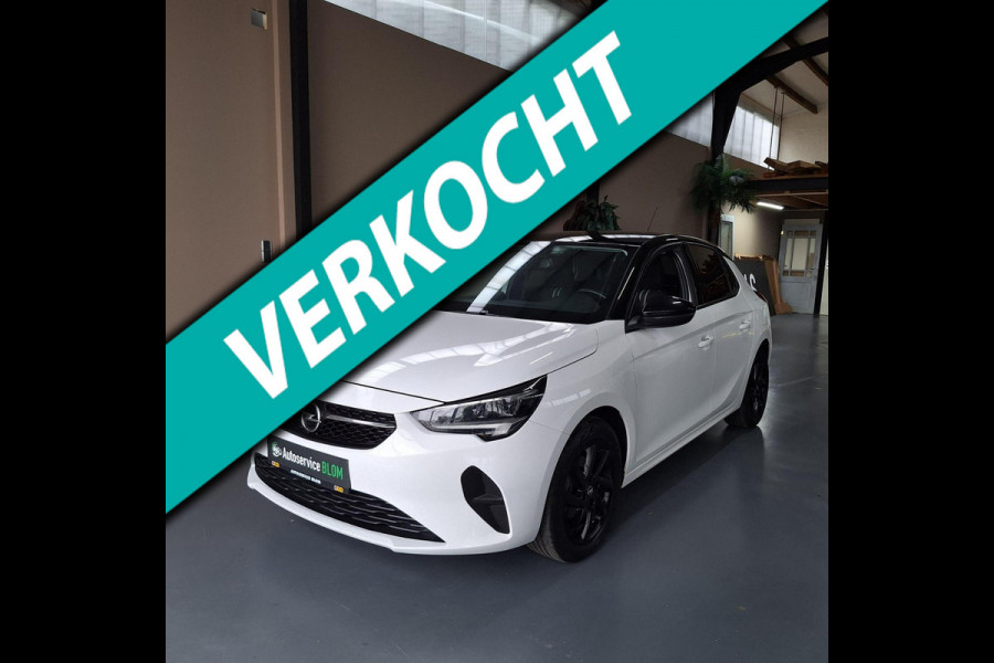 Opel Corsa 1.2 digitaal dashboard black edition met Car-Pass