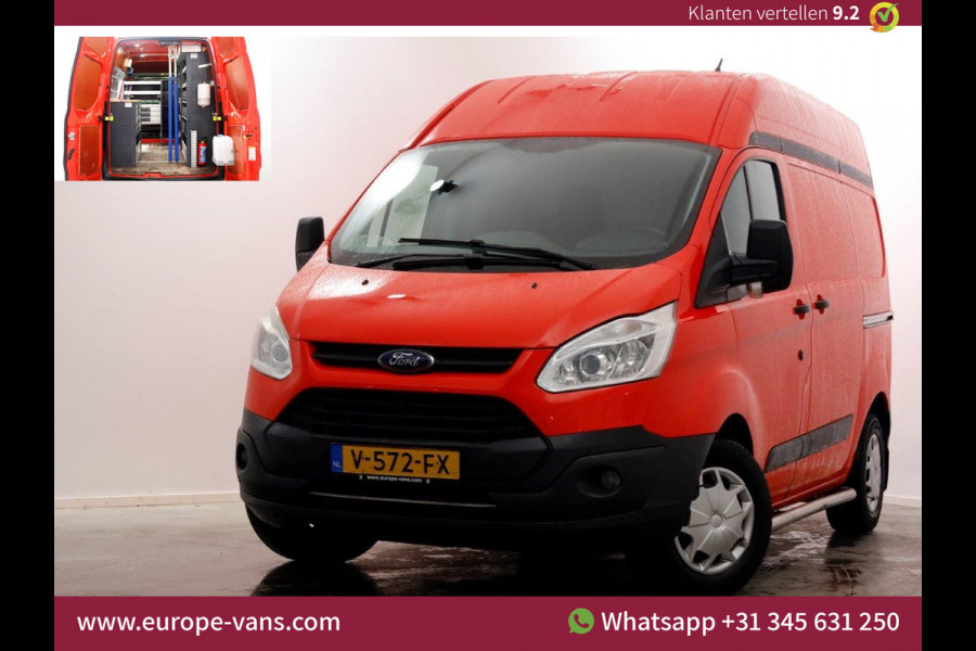 Ford Transit Custom 2.0 TDCI 130pk E6 L1H2 Trend Airco/Inrichting/2x Schuifdeur 04-2017