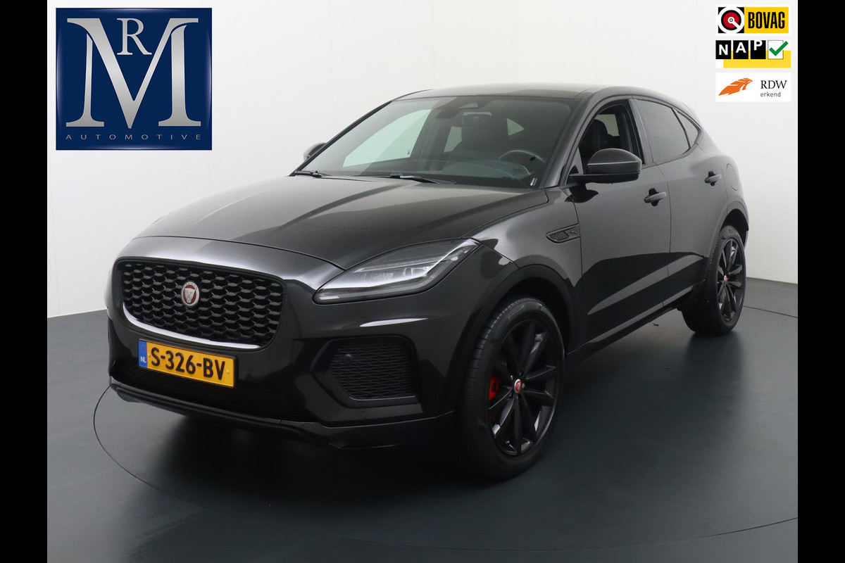 Jaguar E-Pace 1.5 P300e AWD R-Dynamic VAN 52.900 VOOR 47.877 EINDEJAARSVOORDEEL 5.023 ORIG. NL. NAP KM. | ELEK. STOELEN | LEDER