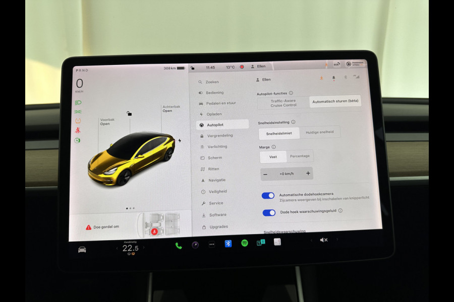 Tesla Model 3 Standard RWD Plus 60 kWh [ 3-Fase ] (INCL.BTW) Aut. *PANO | AUTO-PILOT | NAPPA-LEATHER | KEYLESS | FULL-LED | MEMORY-PACK | SURROUND-VIEW | DAB | APP-CONNECT | DIGI-COCKPIT | LANE-ASSIST | TOWBAR | COMFORT-SEATS | 18"ALU*