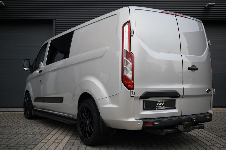 Ford Transit Custom 300 2.0 TDCI L2H1 DC Dubbel Cabine | Camera | CarPlay | Raptor Edition | Lane Assist | Stoelverwarming | Trekhaak | 6-Zitter | Nieuwe APK | Onderhoudsbeurt