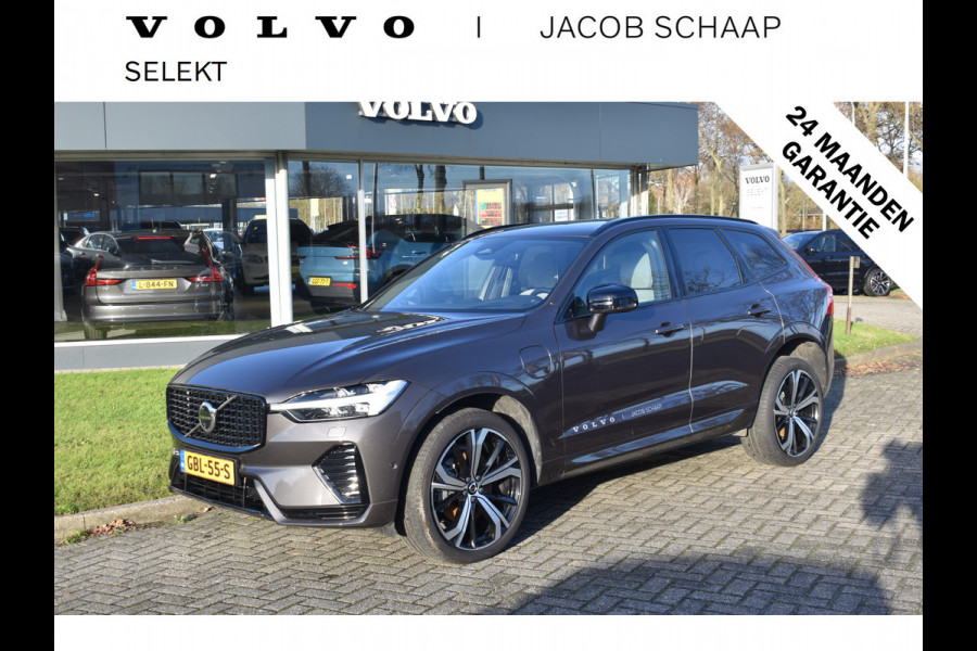 Volvo XC60 T6 350PK Automaat AWD Ultimate Dark | B&W | ACC | 360 camera | 21"LMV | Panoramadak | Wool blend | Stuurverwarming