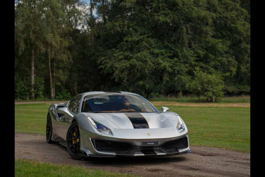 Ferrari 488 Pista | Lift | Cuoio Alcantara! | Full PPF | Veel carbon | Argento Nurburgring