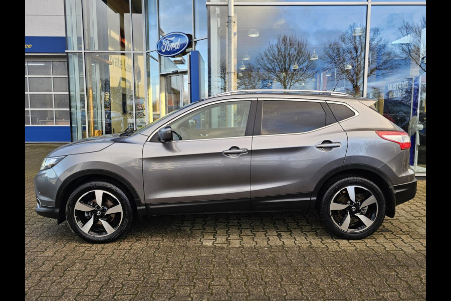 Nissan QASHQAI 1.2 Tekna Automaat | Panoramadak | Navigatie | Trekhaak afneembaar | Cruise control | PDC voor + achter | 360 graden camera | Climate control etc.