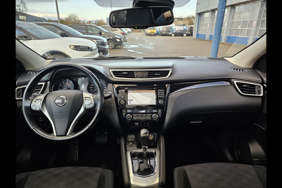 Nissan QASHQAI 1.2 Tekna Automaat | Panoramadak | Navigatie | Trekhaak afneembaar | Cruise control | PDC voor + achter | 360 graden camera | Climate control etc.