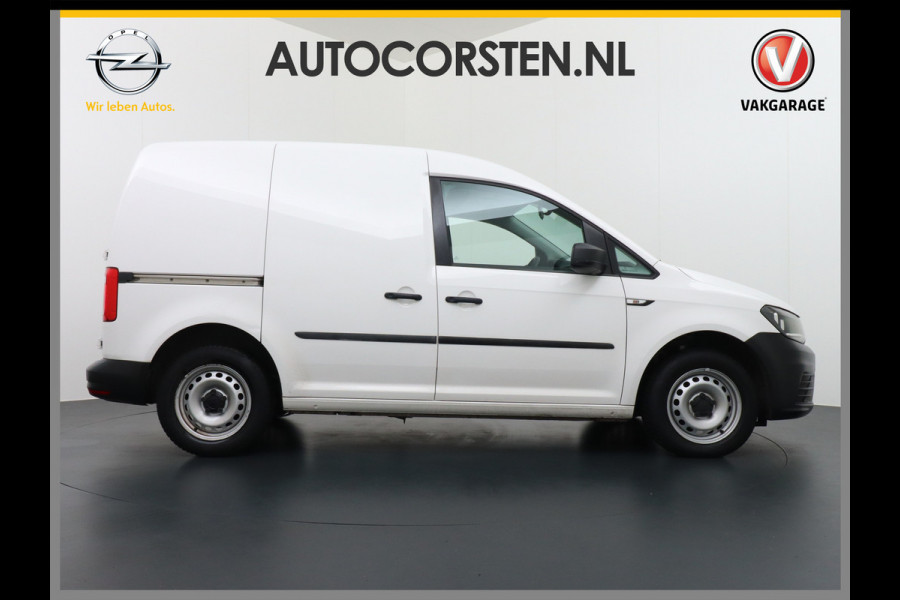 Volkswagen Caddy 2.0TDI L1H1 BMT Trendline Airco Bluetooth Betonplex Vloer Lat om Lat Betimmering Elek.Ramen Schuifdeur Radio/Usb Euro 6