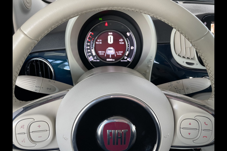 Fiat 500 0.9 TwinAir Turbo Collezione Climate control - cruise control - navigatie full map - u-connect - USB/AUX - Multi functioneel lederen stuurwiel - Mistlampen - Ramen elektrisch voor - Licht metalen velgen